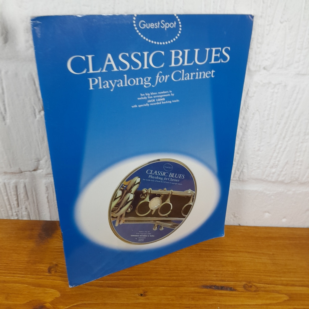 Guest Spot: Classic Blues Playalong for Clarinet — Jack Long