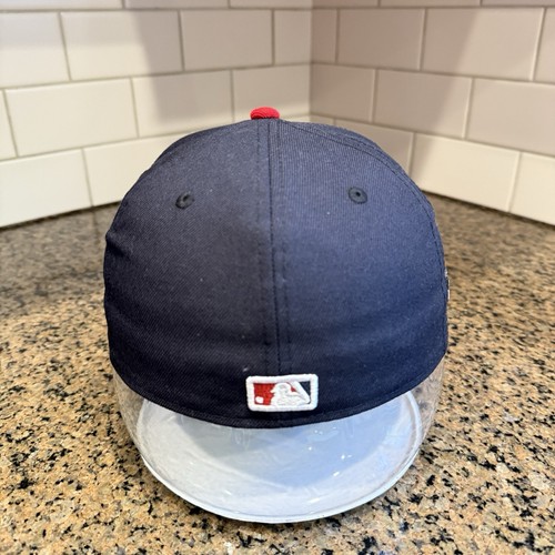 Washington Nationals 2019 MLB World Series New Era 59Fifty Cap Hat Size 7 Blue - Picture 6 of 9