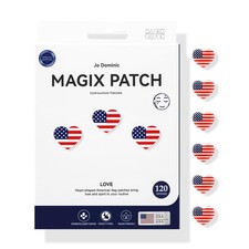 Jo Dominic MAGIX Patch 1 Count Pack of 120 , 160 Flag Heart Pimple Patches