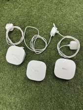 Eero J010001 Mesh Wi-Fi Router System 3-Pack   Dual-Band, original cables