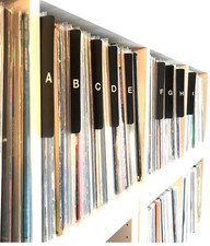 A-to-Z Black Record Dividers DIY Do-it-Yourself Kit for 12-inch LP Vinyl Album