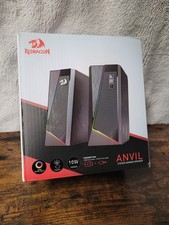 ANVIL REDRAGON GAMING SPEAKERS 10W RGB BACKLIGHT USB FREE SHIP LOWER 48 GS520