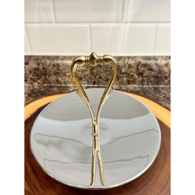 Bandeja para servir vintage Kromex Tidbit Foto 3 de 4