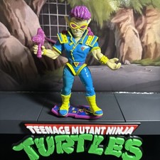 Vintage 1991 TMNT Zak the Neutrino Complete Figure