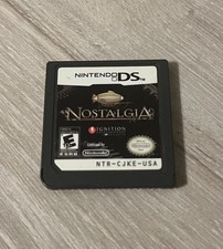 Nostalgia (Nintendo DS, 2009) Loose Cartridge Only Tested Working CJKE-USA