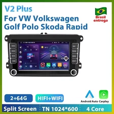 2 Din Android 11 Radio Car Multimedia Player Carplay for Vw/Volkswagen/Golf/Polo