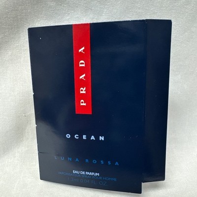 PRADA OCEAN LUNA ROSA EDP WITH VETIVER & IRIS 0.04 fl oz  / 1.2ml SAMPLE NEW