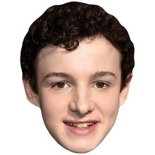 Louis Hynes Smile Celebrity Mask, Flat Card Face, Fancy Dress Mask