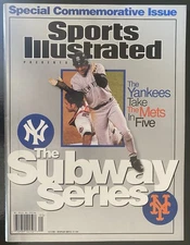 Sports Illustrated 2000 WS "Subway Series" Commemorative Issue NY Yankees & Mets