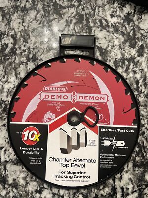 Diablo D0724DR 5/8'' Arbor 24 Teeth Framing/Demolition 7 1/4'' Circular Saw Blade