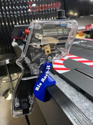 Rix Rack-it Slot car controller holder (Blue) L mount)