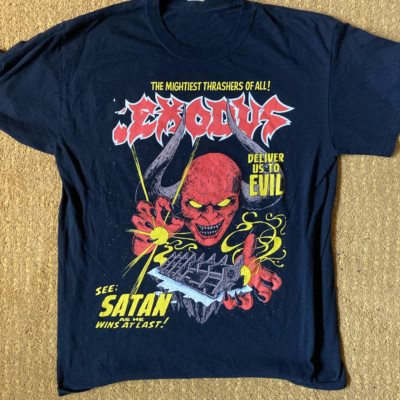Rare! Exodus Band Short Sleeve Black Unisex All Size T-shirt | eBay