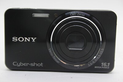 SONY Cyber Shot DSC-W570 Black Camera 5x Zoom 16.1MP