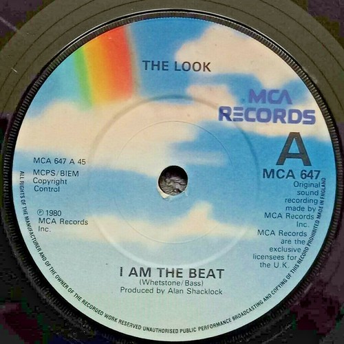 THE LOOK - I AM THE BEAT, 7" 45rpm VINYL SINGLE RECORD - Bild 2 von 5