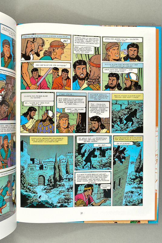 Thumbnail - Alix, Die Tiara Des Oribal, Bd. 4. Hc. Casterman. 1998.