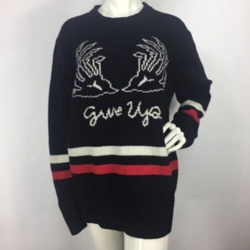 UNIF Wool Graphic Chunky Striped Sweater