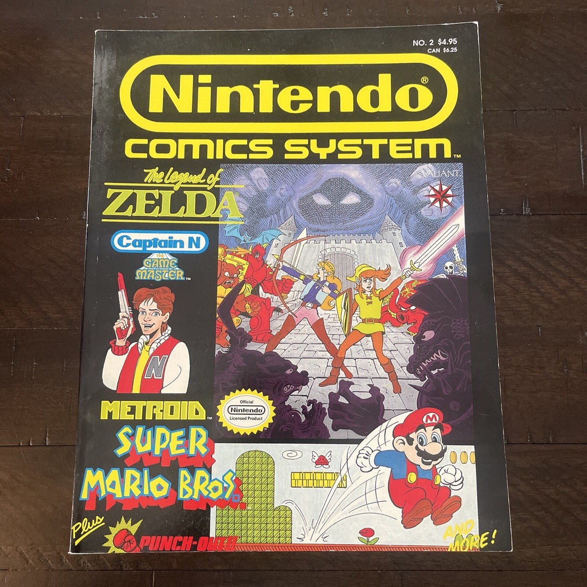 Nintendo Comics System No. 2 - Super Mario Zelda Metroid Captain N