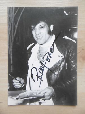 Ray Dorset ''Mungo Jerry'' Autogramm signed 10x15 cm Bild s/w