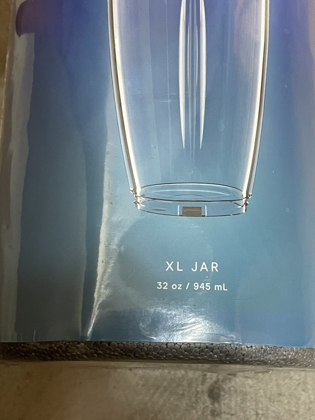 NEW Blendjet XL Jar 32oz Designed for Blendjet 2.0 Clear BRAND NEW