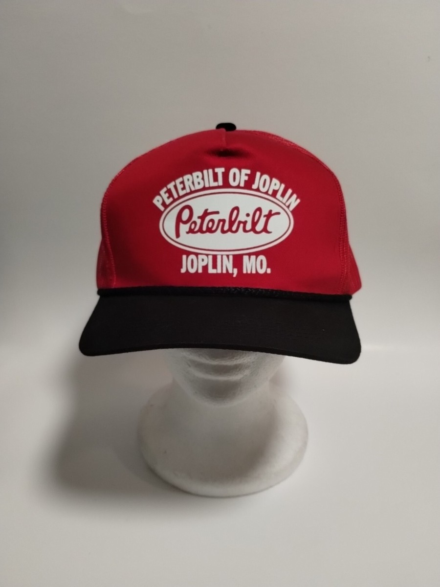 Peterbilt コーデュロイ ワークキャップ トラッカーキャップ Peterbilt Truck Dealer Hat Cap Strapback Brown Waterloo Iowa #26 C