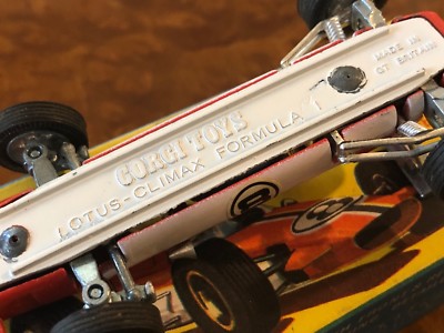 Corgi Toys Lotus Climax Formula 1 Jouet Ancien Vintage