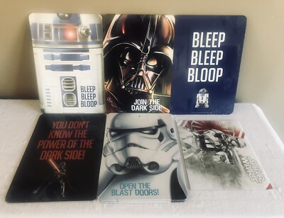 NEW Star Wars 2016 Wall Decor/Calendar ~ 9pcs