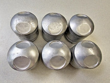 6 Nice Used Original Genuine Mahle Porsche 911 91 Pistons 80v37 1965-67 Nla