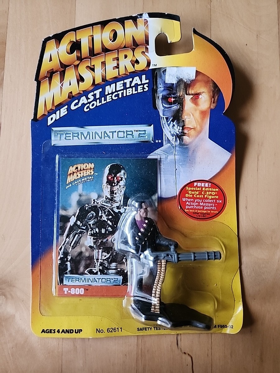 1994 Kenner 'Action Masters' T2 TERMINATOR 2 Diecast Action Figure