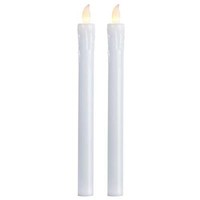***Led-Kerzen 2Er-Set 'Presse' Weiß 066-60