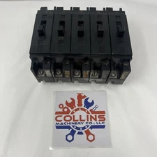 Lot of 5 WESTINGHOUSE 1532375-A 1 POLE 40 AMP AB DE-ION BOLTIN BREAKERS 120V
