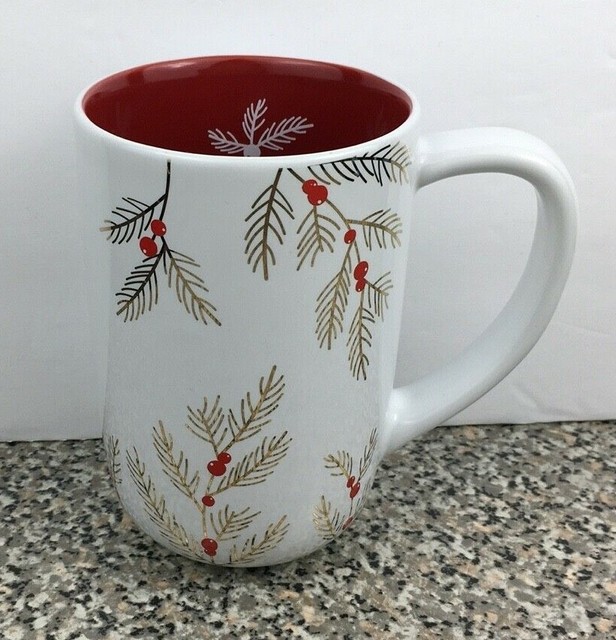 David's Davids Tea The Nordic Mug Berry Red Pine Needles DAVIDsTEA Cup