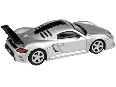 2012 RUF CTR3 Clubsport Silver Metallic 1/64 Diecast Car Paragon Models
