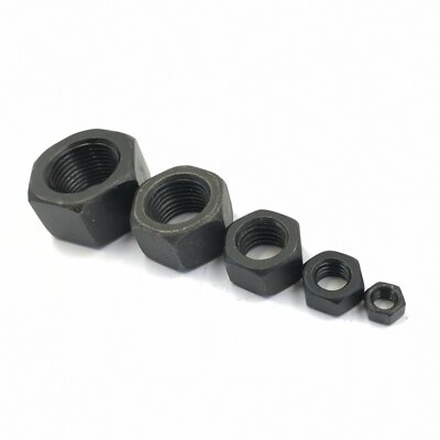 65Pcs M3 M4 M5 M6 M8 M10 M12 Set Hex Nuts Right Hand Thread Assortment Kit