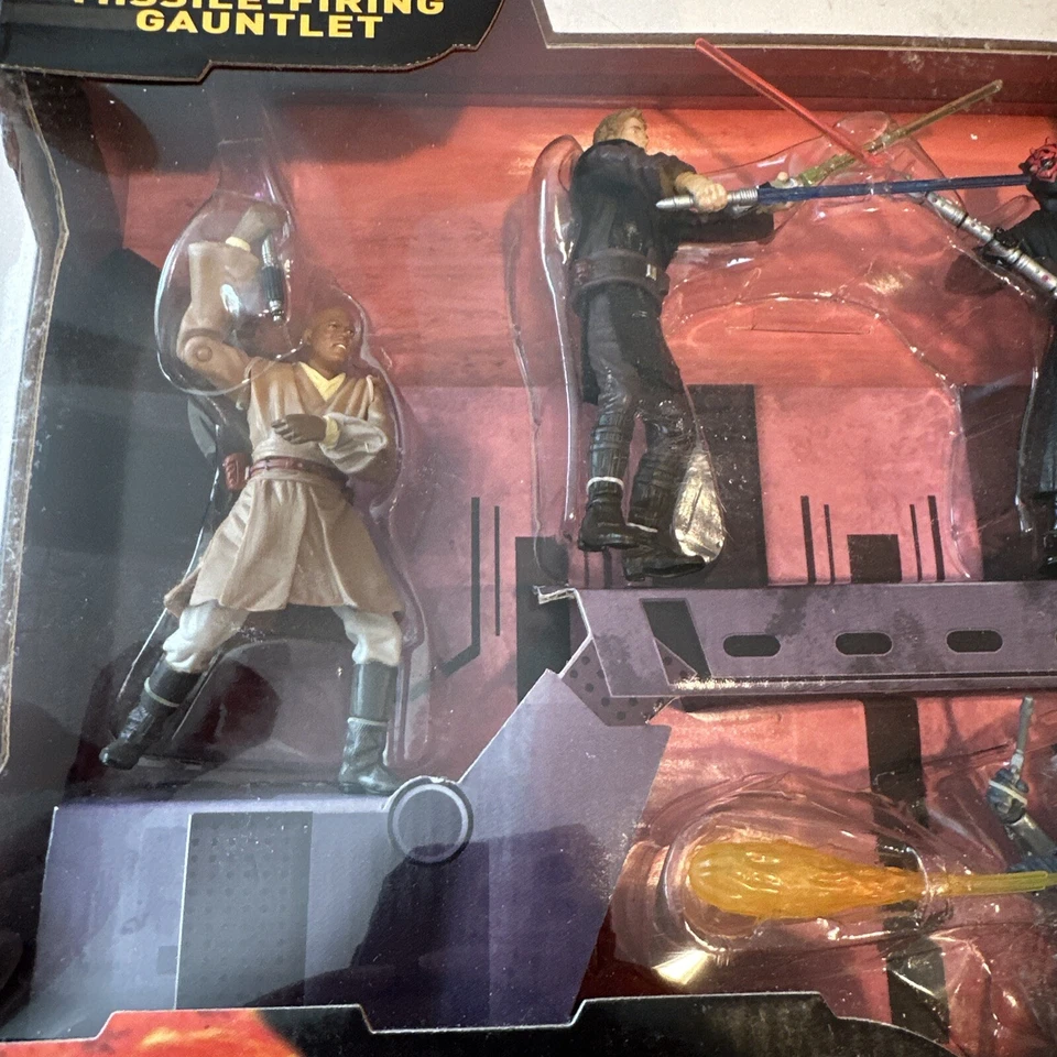 Star Wars Battle Pack Jedi vs. Separatistas Maza Windu Darth Obi-Wan Jango Fett Foto 2 de 4