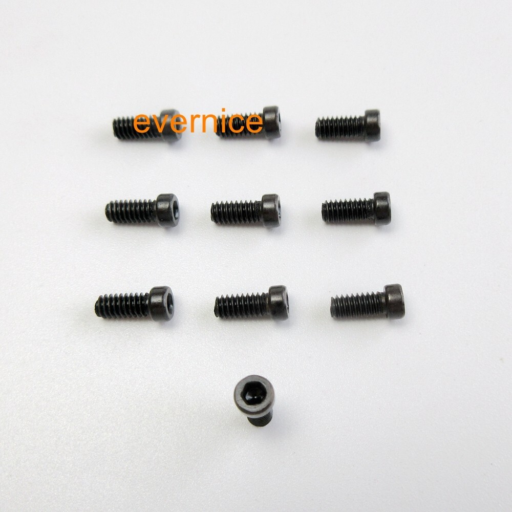 Evernice 10pcs Needle Plate Screw 6031-01 For Consew 255rb