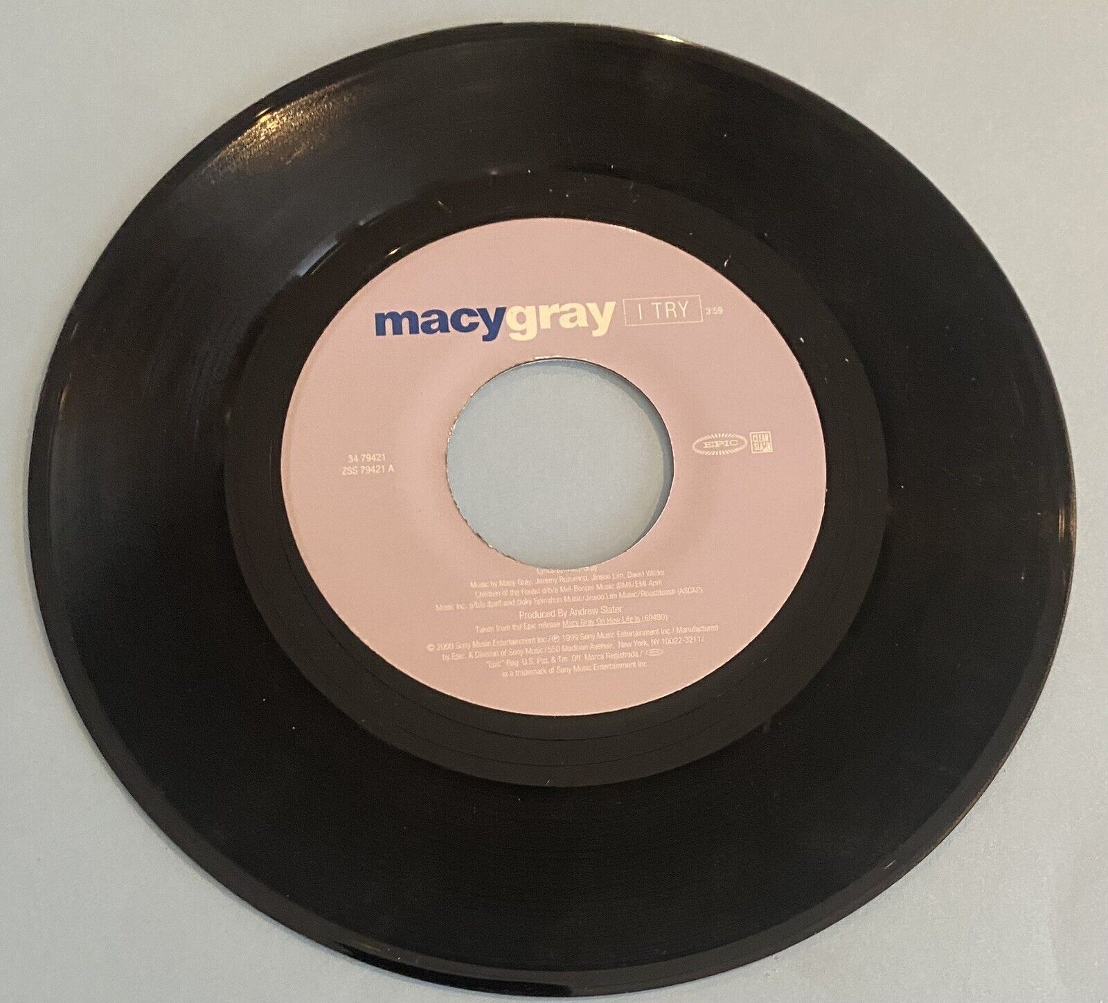 Macy Gray " I Try " 45 vinyl record