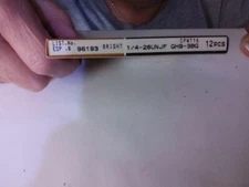 Tap 1/4 28 GH9 UNJF 12PIECES OSG