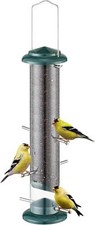 iBorn Metal Bird Feeder Nyger Niger Seed Feeder for Finch Goldfinch Thistle See