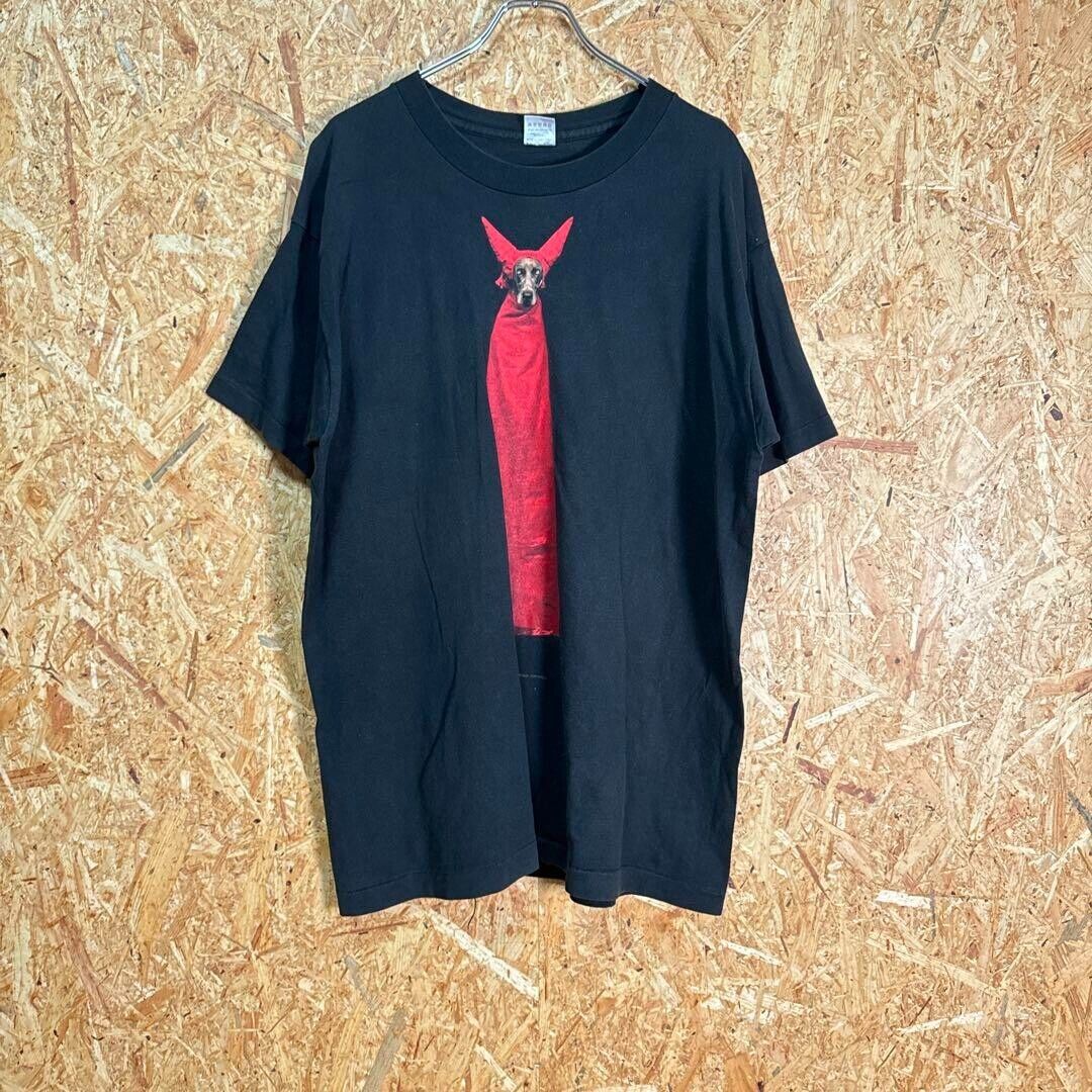 USED 90s William Wegman vintage art tee Wegman vintage T USED 90s William Wegman vintage art tee Wegman vintage T