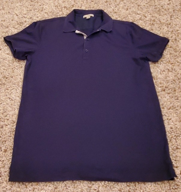 burberry contrast button shirt