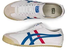 Onitsuka Tiger Mexico 66 1183C102.100 WHITE/BLUE For Unisex from Japan by Fedex