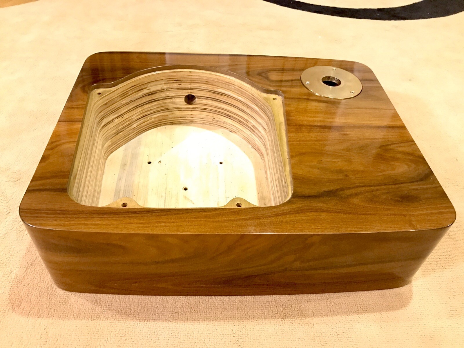 Garrard 301 Plinth Custom Made Top Quality Artisan Style Beautiful eBay