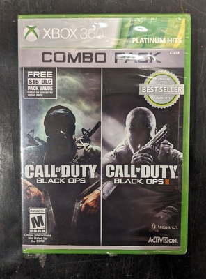 Call of Duty: Black Ops 1 & 2 (Xbox 360, 2015) Brand New Factory Sealed