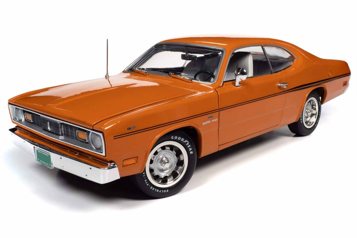 1970 Plymouth Duster 2-Door Coupe orange | POSTER 24 X 36 INCH