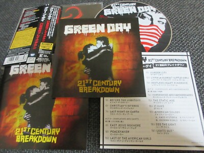 GREEN DAY / 21th century breakdown / JAPAN LTD CD OBI sticker | eBay