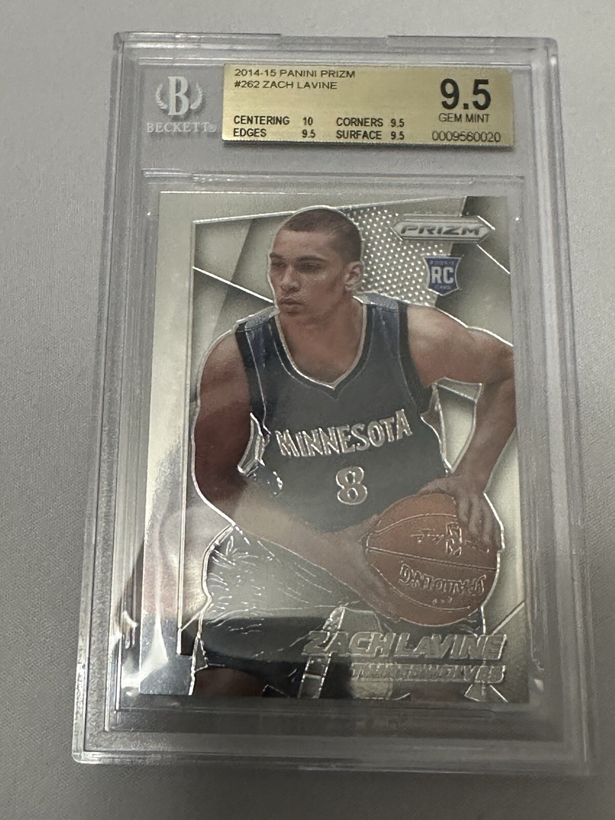 2014-15 Prizm Rookie Zach LaVine