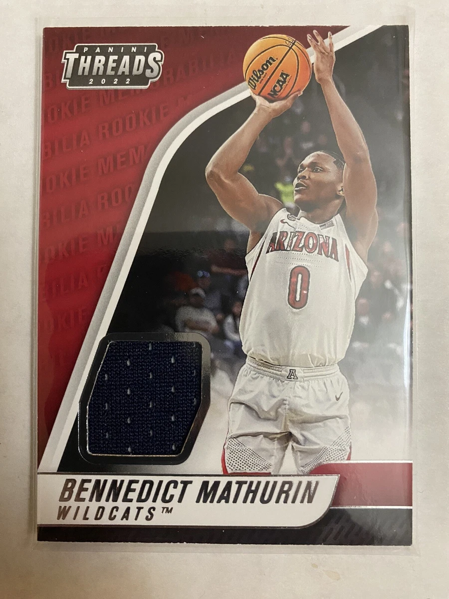 2022-23 Chronicles Threads Bennedict Mathurin Rookie Jersey Relic Pacers  Arizona