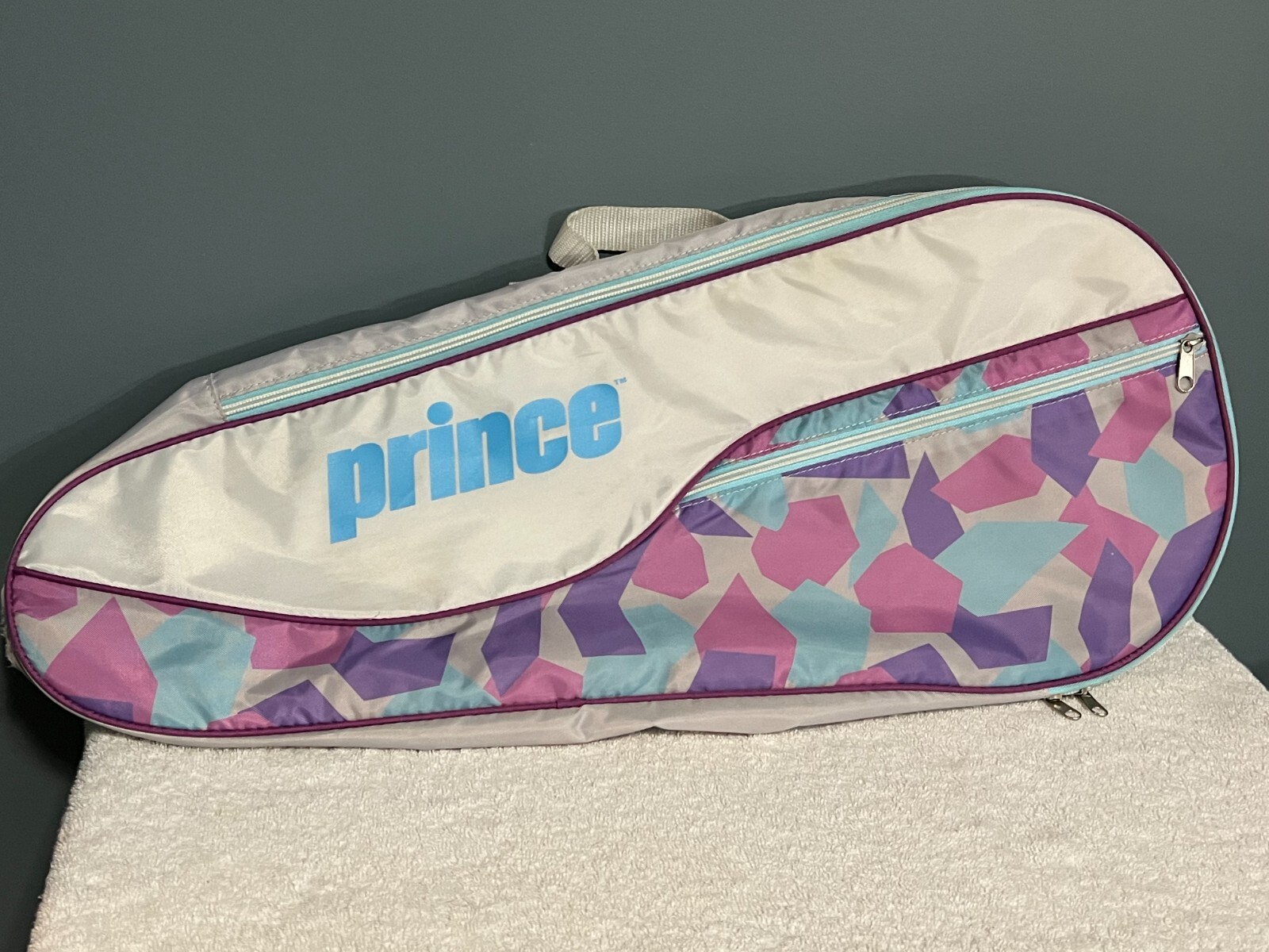 PRINCE YOUTH GIRLS TENNIS RACQUET CARRY BAG BACKPACK 26" LEN