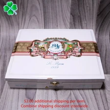 My Father Cigars Churchill Le Bijou Empty Wood Cigar Box 10.25" x 8" x 2.25"