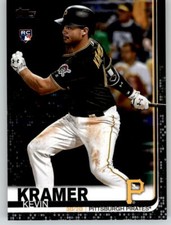 2019 Topps Series 2 KEVIN KRAMER Black Parallel /67 Pirates Rookie #648